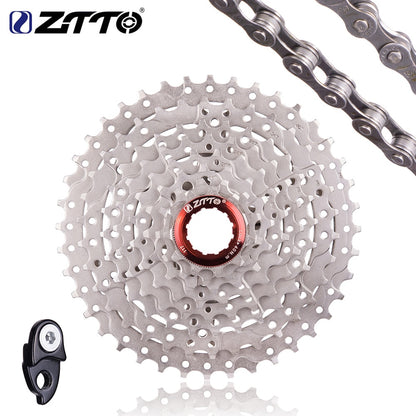 ZTTO MTB 8s 11-40T Cassette Bicycle 1x8 Speed Freewheel Durable Steel Gear K7 for M410 TX800  Mountain Bike Sprocket HG tpye