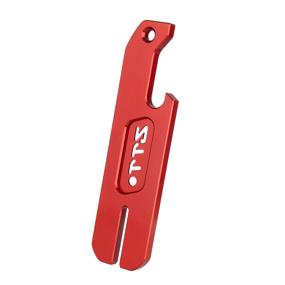ZTTO Bottle Opener With Rotor Truing Slot Wrench Brake Rotor Alignment Truing Tool MTB Disc Repair Tools Bicycle Brake Disc Tool