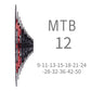 ZTTO MTB 12 Speed 9-50T Cassette XD Sprocket Black 9-50 Steel Cassette e13 556% Range 12s Compatible 12speed GX Eagle M7100 k7