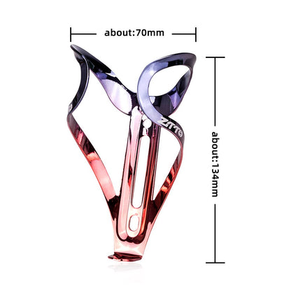 ZTTO Color gradient Bicycle Aluminum Bottle Cage MTB road Gravel bike water bottle holder plating colorful Metal lightweight