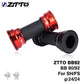 ZTTO BB92 MTB Press Fit Bottom Bracket 41mm Road Bike PF92 BB86 BB90 BB 24mm Crankset Chainset Crank Compatible BB72 SM BB71 41a