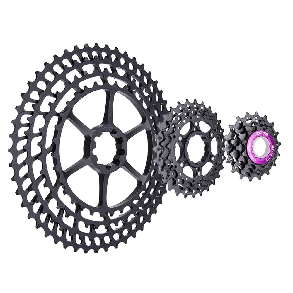 ZTTO 11s 11-50T SLR 2 Cassette MTB 11Speed Wide Ratio UltraLight 368g CNC Freewheel Mountain Bike Bicycle Parts for X 1 9000