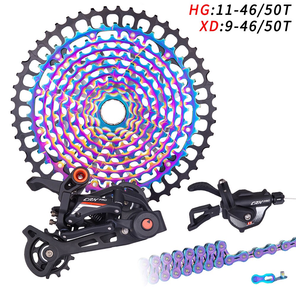ZTTO Ultimate 1x11 MTB Groupset 9-50T 9-46T XD Cassette 11 Speed Rear Derailleur Clutch ULT Set Bicycle 11s Shifter Kit 11speed