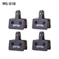 ZTTO 4Pairs MTB Semi Metal Quiet Ceramic Brake Pads Universal For M8020 Rival M6100 Apex mt200 Guide Code Force  Disc Brake