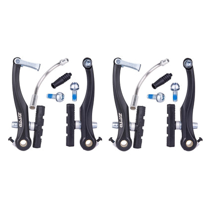 ZTTO Bicycle V brake MTB Mountain Bike V-Brake Caliper Accessories Aluminum Bicycle Brake Pads V-brakes