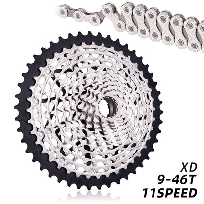 ZTTO ULT 11 Speed 9-46T Rainbow Cassette MTB XD Core Ultralight 363g Steel Durable Ultimate11s Sprocket 9-46 k7 511% Range