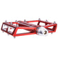 ZTTO MTB CNC Aluminum Alloy Bearings Pedal Bike flat Pedal Road Gravel Bike Lightweight 8 pins pedal for XC AM JT04