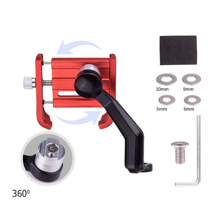 ZTTO Motorcycle Phone Holder Full Cover Universal Mount side rear mirror Seat Stand Bicycle Handlebar MTB Cell Holder Road bike