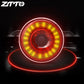 ZTTO Bicycle Brake Sensor Aluminum Trail Light Waterproof Cycling Rechargeable Safe Warning 100 Lumen Traillight