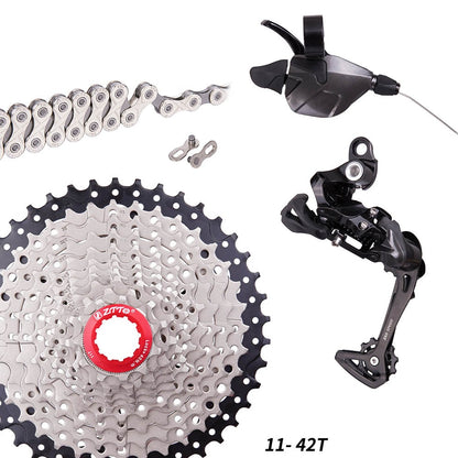 ZTTO 1x11 Groupset 11 Speed Shifter Rear Derailleur Group Se For Mountain Bike MTB 11speed 1 x 11 kit 46T 42T 40T 11s Cassette