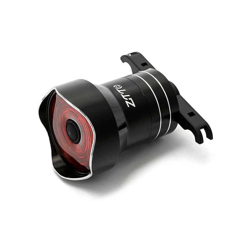 ZTTO Bicycle Rear Light Auto Start Stop Smart Brake Sensing IP65 Waterproof LED Charging Cycling Taillight Long battery life