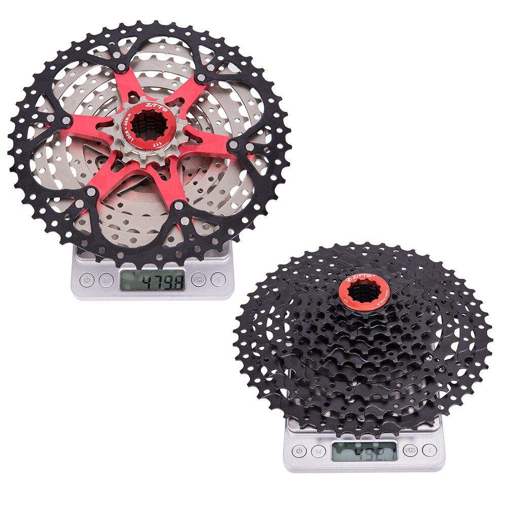 ZTTO MTB 9 Speed 11-46T Cassette with Hanger Extension 9s Sprocket 9speed 9v k7 Wide Ratios M430 M4000 M590 Mountain Bike