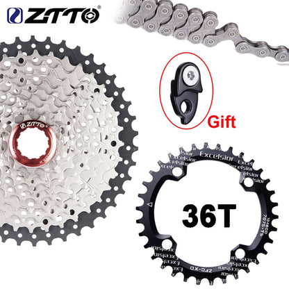 ZTTO MTB 10 Speed 11-42T 40T Cassette Bicycle Sprocket 10speed 10s Freewheel 10v K7 Range Fit for M780 M590 M6000