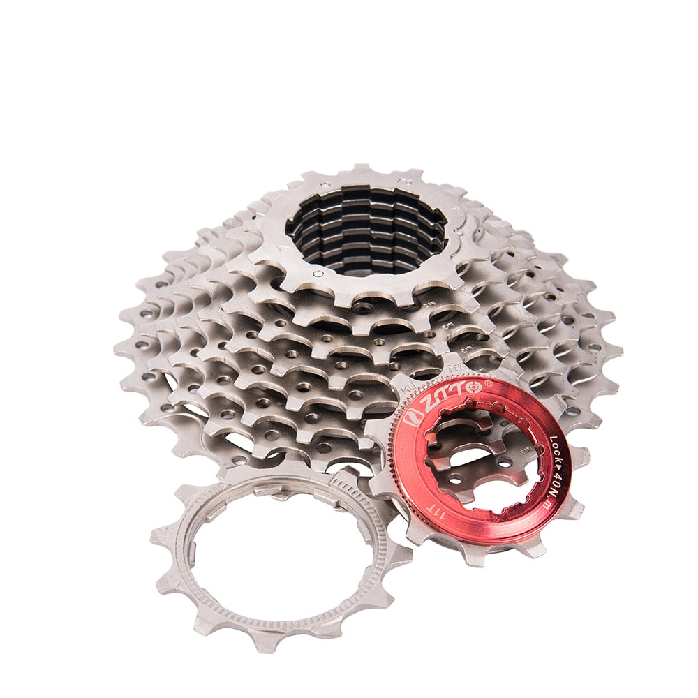 ZTTO 10 Speed Road Bike Cassette 11-25 11-28 11-30 11-34 11-36  Gravel 10s Bicycle Freewheel 10v 10Speed 4700 105 Compatible