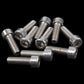 ZTTO Bicycle Parts Water Bottle Cage Stainless Steel Hex Socket Screws M5*12mm Cylinder Head Bolt Cup Head Screws 2PCS