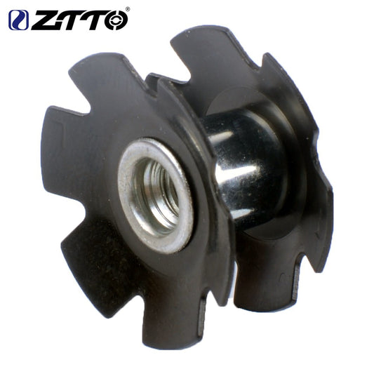 ZTTO Bicycle Parts MTB Road Bike Cycling Steer Tube Headset Aluminum Star Nut fit for 1 1/8"  28.6mm fork