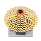 ZTTO 9 s 11- 40T Gold Cassette 9 Speed Wide  Ratio  Golden Durable Freewheel for MTB Mountain  Bike Bicycle