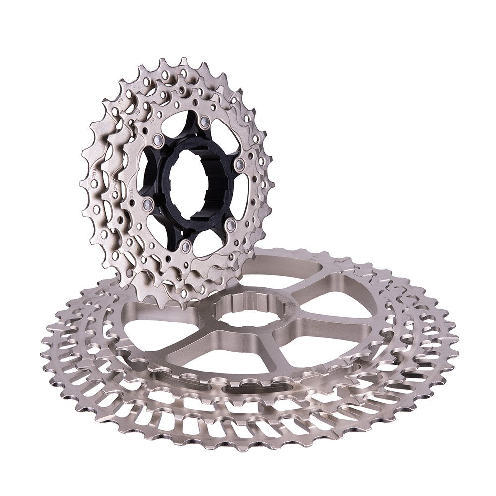 ZTTO 11 Speed 11-46T SLR 2 Bicycle Cassette HG Compatible 11s ultralight 46T CNC k7 For MTB GX X1 NX M8000 With 10 Speed Hub