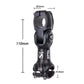 ZTTO Bicycle Parts MTB Road City Bike Bicycle Adjustable Stem 31.8mm 25.4mm 60 Riser 90 110 130mm Fiting For XC