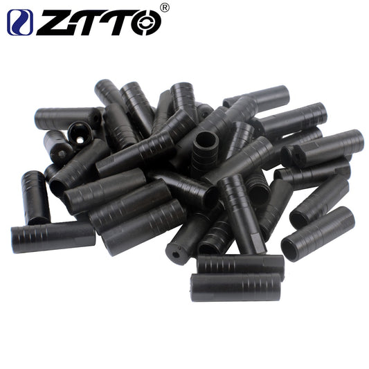 ZTTO Bicycle Shift cap Brake Cable cap MTB Shifting Cable Housing Caps Plastic End Tips Road bike brake hose end Cap Crimp 100pc