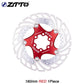 ZTTO Bicycle Brake Cooling Disc Floating Ice Rotor For MTB Gravel Road Bike 203mm 180mm 160mm 140 Cool Down Heat Sink RT99 RT86