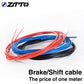 ZTTO Bike Parts MTB Road Bike Bicycle Brake Shift Cable Hose Wire Control Line Hose Brake Cable Housing