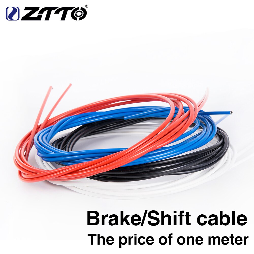 ZTTO Bike Parts MTB Road Bike Bicycle Brake Shift Cable Hose Wire Control Line Hose Brake Cable Housing