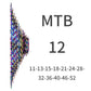 ZTTO 12 Speed Rainbow Cassette 11-52T SLR2 12s MTB 12Speed UltraLight K7 12V 413g Freewheel Mountain Bike for HG Hub