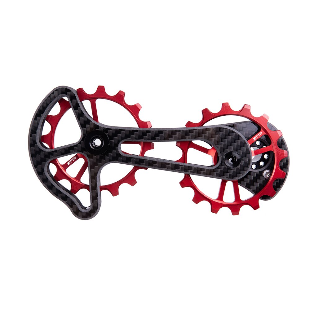 ZTTO Road Bike Carbon Fibre derailleur Cage With 16T Ceramic jockey wh