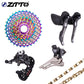 ZTTO Road Bike SLR 2 Groupset 11 Speed Shifter Derailleur 11speed SL Chain 11-28T Rainbow Cassette Colorful Ultralight Group Set