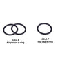 ZTTO Mountain Bike Suspension XCR Oil Seal Service Kit MTB Fork Wiper Waterproof Dust Protector 32 30 Inner Tube Foam Ring UDING
