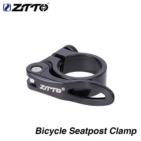 ZTTO Bicycle Parts MTB Bike Quick Release Ultralight Bicycle SeatPost Clamp 31.8mm Saddle Aluminum Alloy