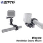 ZTTO Bicycle Parts MTB Road Bike Handlebar Rotatable  Camera Mount Holder Adapter Bracket For Gopro For Xiaomi For Virb