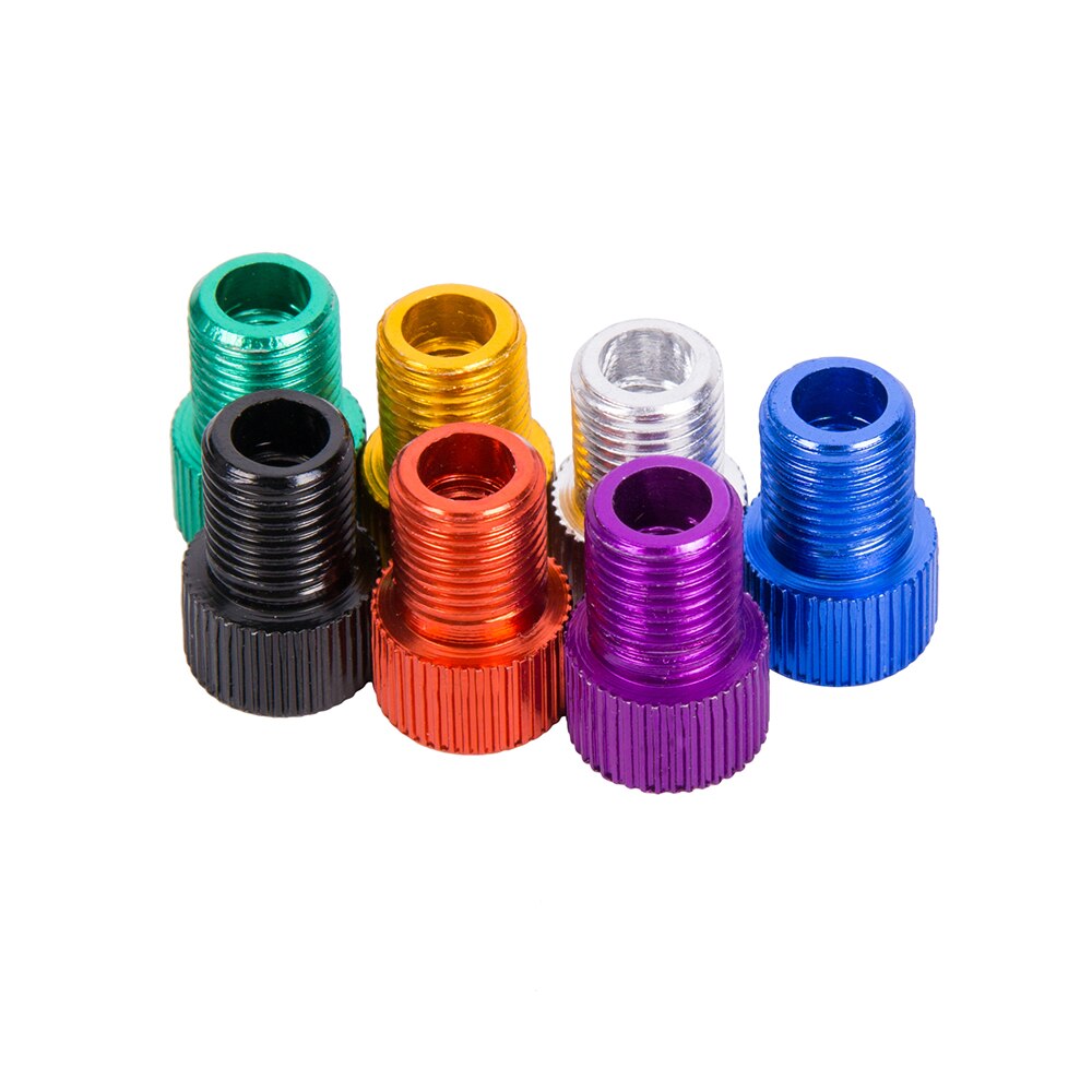 ZTTO Bicycle Parts MTB Road Bike Bicycle Valve Adapter Presta To Schrader Inner Tube Tire Convert Repair Bomba Bicicleta