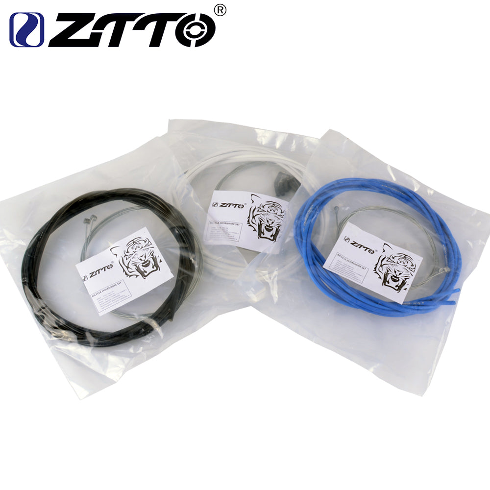 ZTTO Bicycle Parts MTB Road Bike Bicycle Cable Set BMX Brake Hose Wire Control Line Shifting Shift Hose
