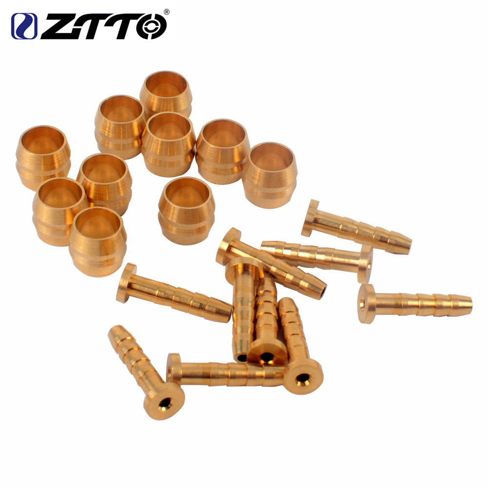 ZTTO 10 Sets MTB Mountain Bike Bicycle Connector Insert and Olive Set