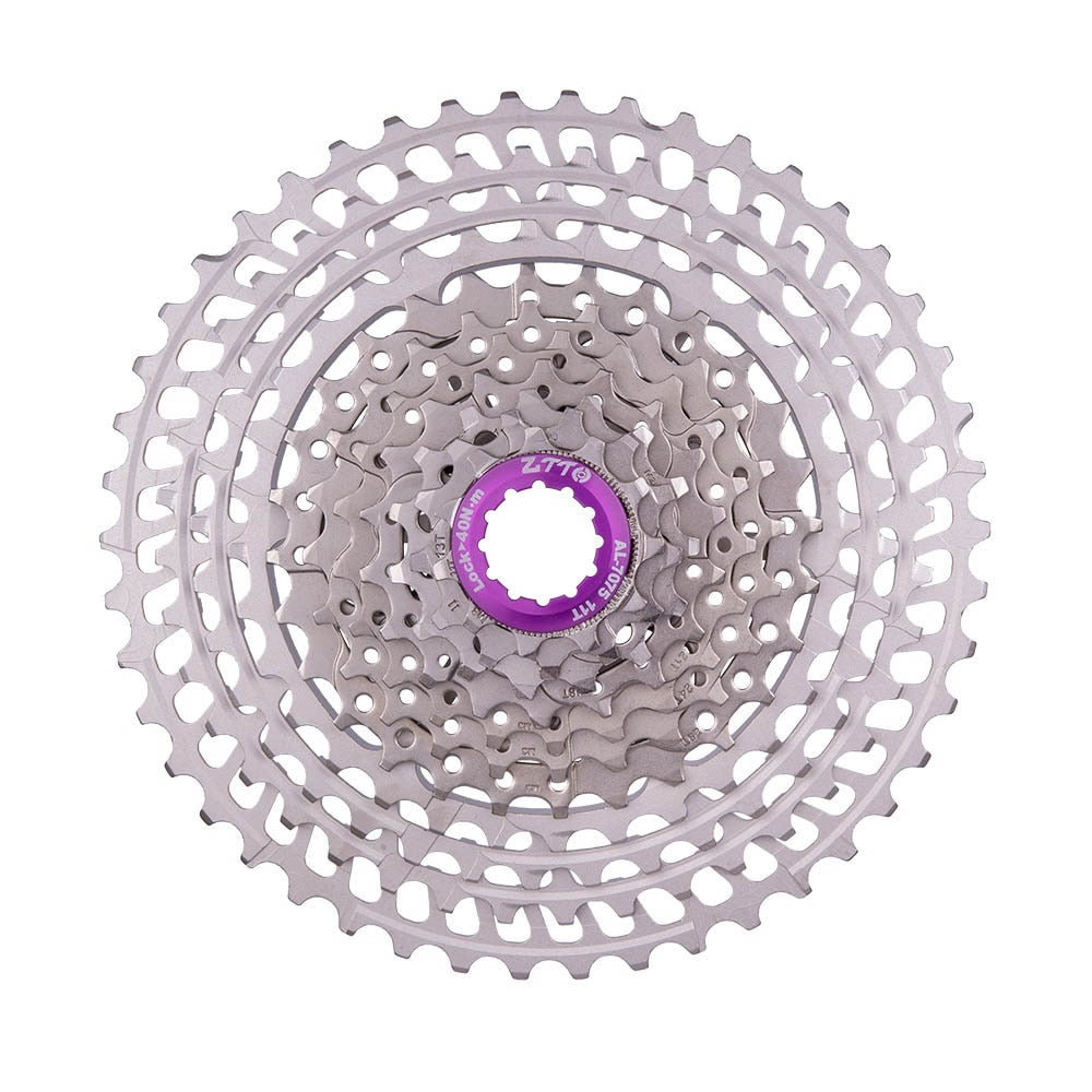 ZTTO 11 Speed 11-46T SLR 2 Bicycle Cassette HG Compatible 11s ultralight 46T CNC k7 For MTB GX X1 NX M8000 With 10 Speed Hub