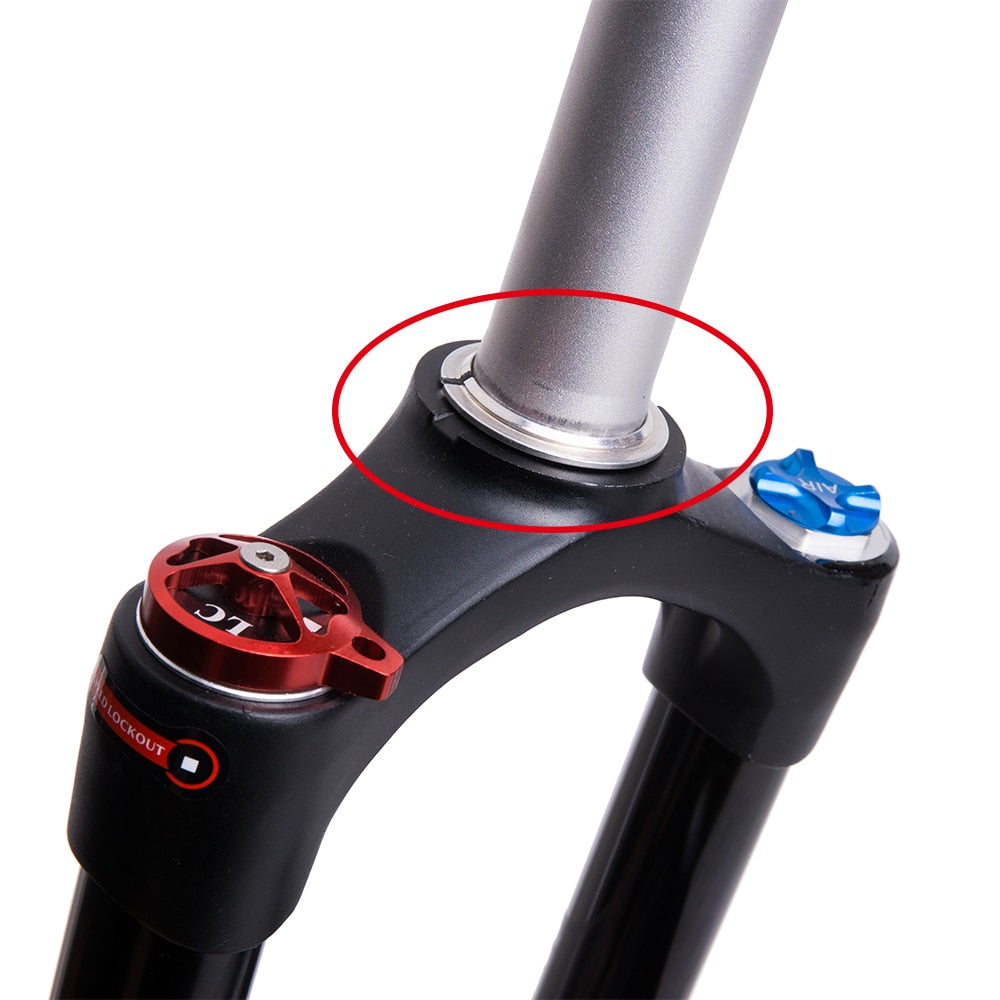 ZTTO MTB Bike Headset Spacer Cover Suspension Top Tube Cap Screw Fork Ring  Spacers 1 1/8 Inch Bike Stem washer Headset Star Nut