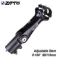ZTTO Bicycle Part 160 Degrees Adjustable Riser Compatible With MTB Road City Bike Stem Fork  Extension 90mm 110mm*31.8