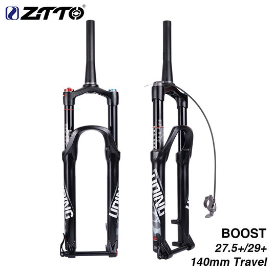 ZTTO 32 RL BOOST 140mm Air 29 29er 27.5+ Inch 3.0 29+ Plus 110mm 110*15 Fork Suspension Lock  Adjustable for Mountain Bikes