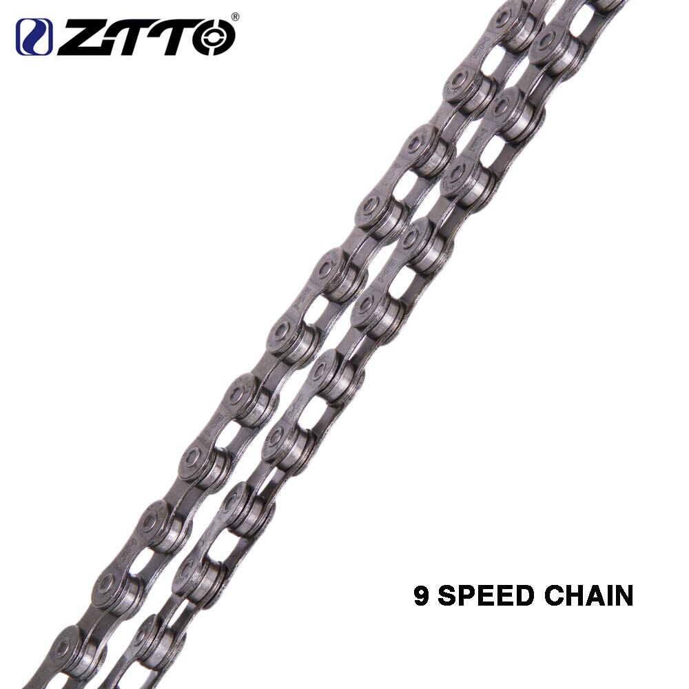 ZTTO MTB Road Bicycle 9 Speed Chain  for Mountain Bike with r Missing Link Bicycle Parts