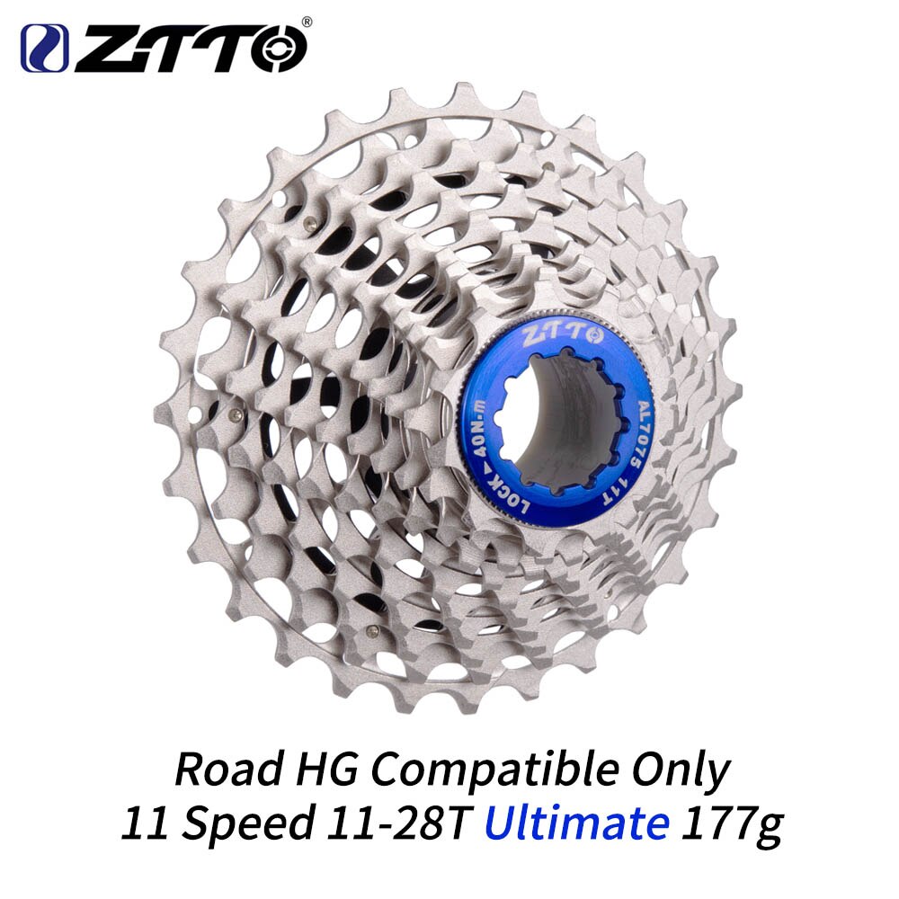 ZTTO Ultimate 11 Speed Cassette 11-28T ULT 11-25T 11Speed Road bike Freewheel Red Cassette Bicycle durable Sprocket DA 9100