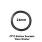 ZTTO Bicycle Accessories Road Mountain Bike Bottom Brackets GXP Adapter Wave Washer 0.5mm K7 GXP 24 22mm Chainset