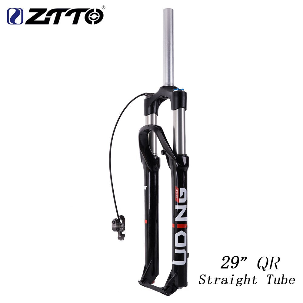 ZTTO  29 Inch  Suspension Remote Control Straight Tube Air Fork  for MTB Bike Bicycle