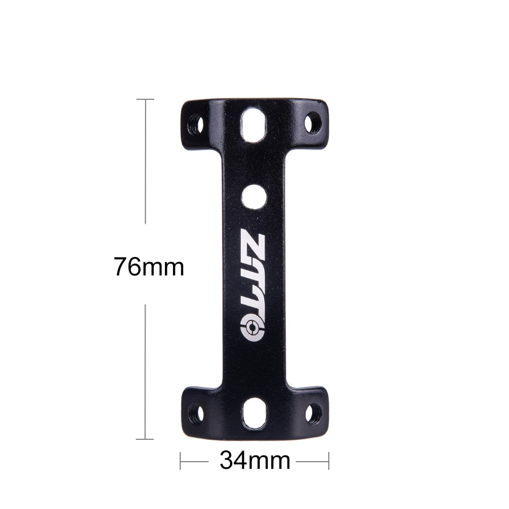 ZTTO MTB Double Headed Bicycle Bottle Cage Extender Ultralight Aluminum Alloy Mountain Road Bike Frame Water Cup Holder Expander