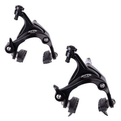 ZTTO Road Bike Brake Dual Pivot Caliper Folding Bicycle Side Pull Rim Brake Center Mount Front Rear vs 105 R7000