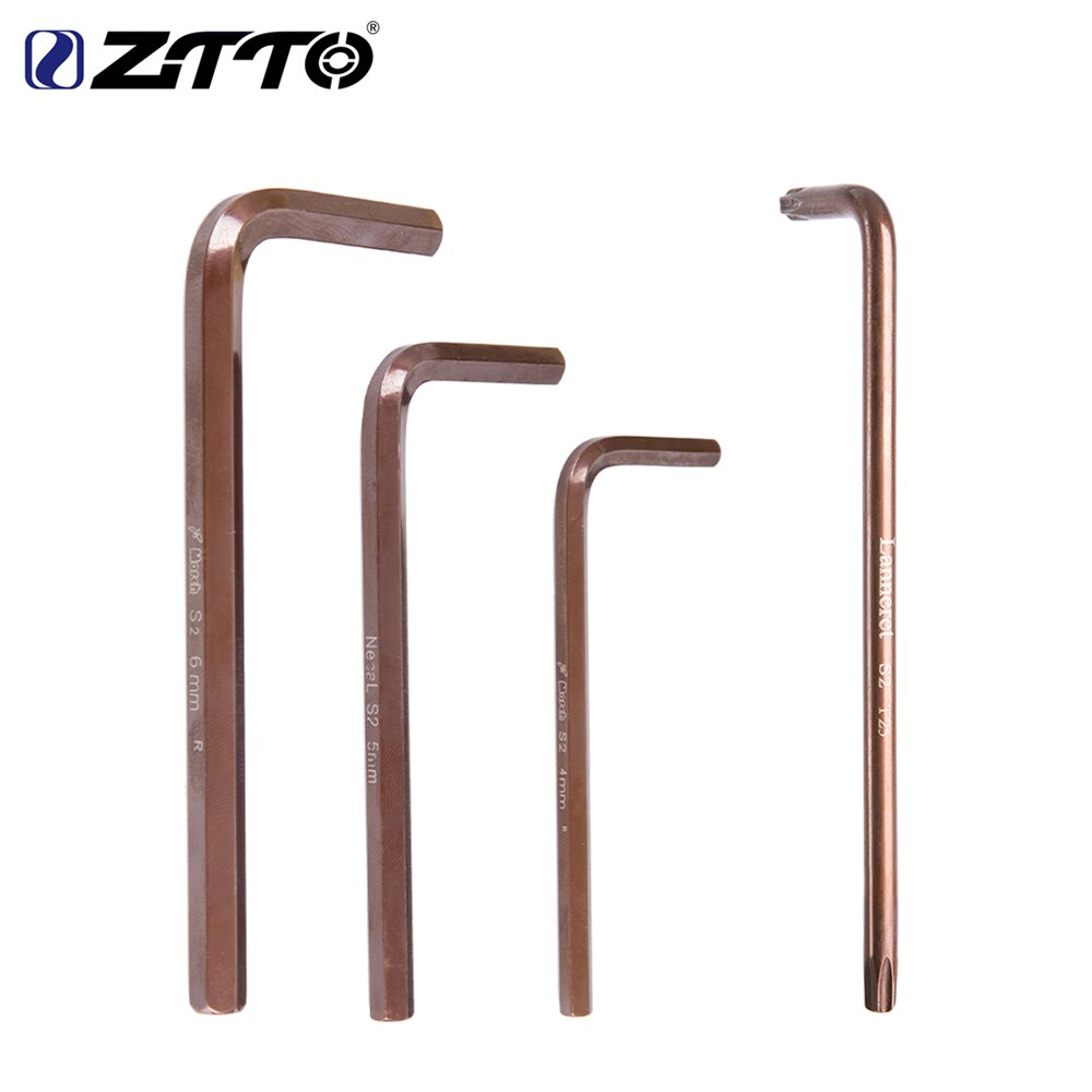 ZTTO Bicycle Tools Repair Hex Key Wrench 4mm 5mm 6mm Allen Key Hexwrench Torx T25 Tool Set