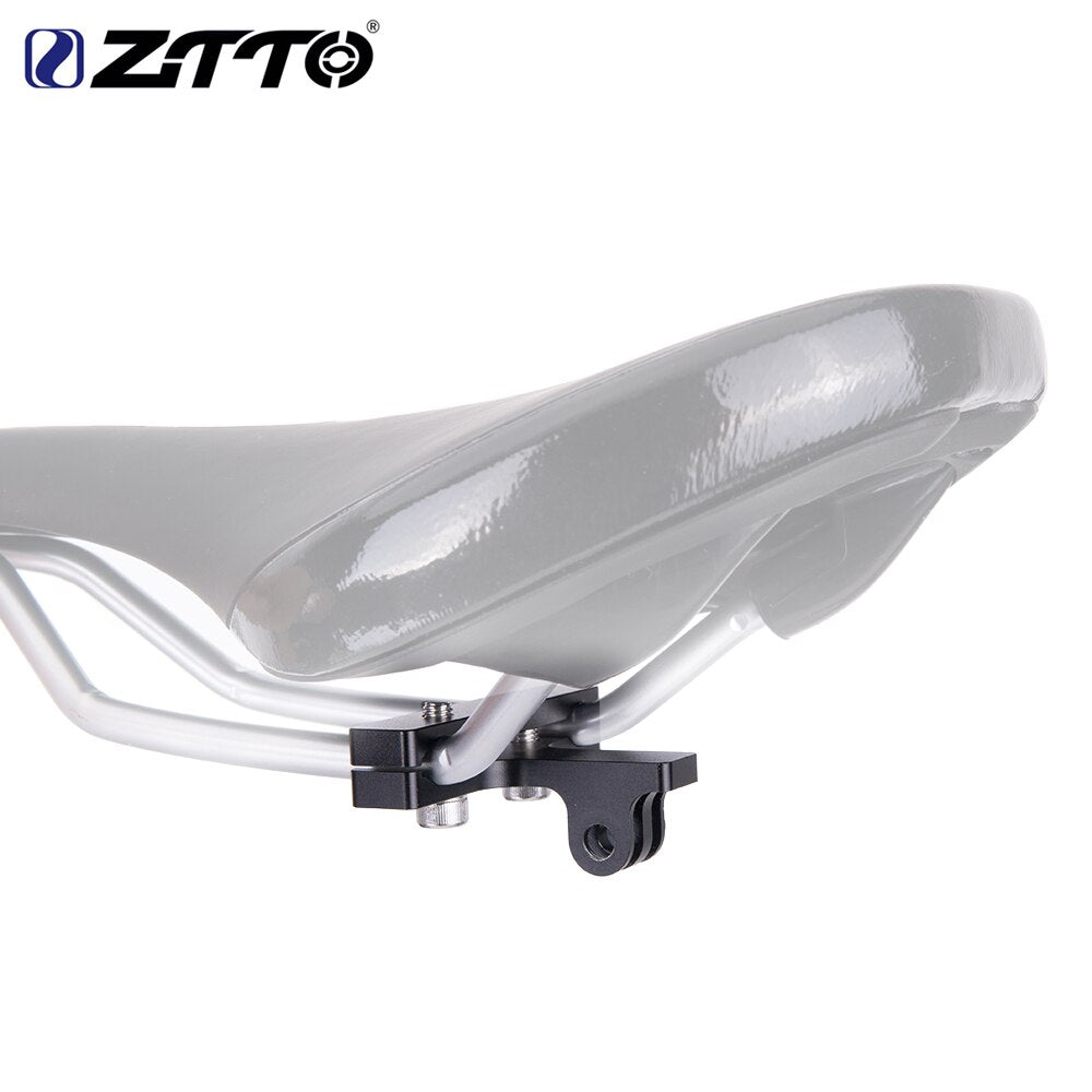 ZTTO Bicycle Parts Mountain Road Bike Saddle Mount Holder Sport Camera Stabilizer Adapter For Gopro For Yi For Virb