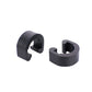 ZTTO 2 pcs MTB Bicycle C Type U Buckle Snap Disc Brake Bike Shifter Cable Hose Guide Set Pipe Line Deduction Transmission Clamp