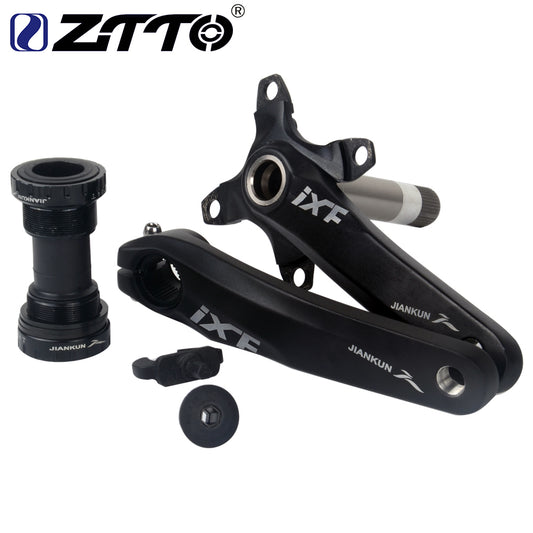 ZTTO Alloy Aluminum IXF BCD 104 MTB Mountain Bike Crank Arm With BB Bottom Bracket Bicycle Crankset For Bike Parts